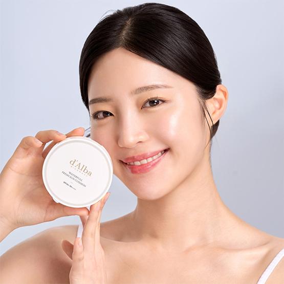 d'Alba Подушка для загара Waterfull Fresh (Мини) SPF 50+ ПА++++ 15г