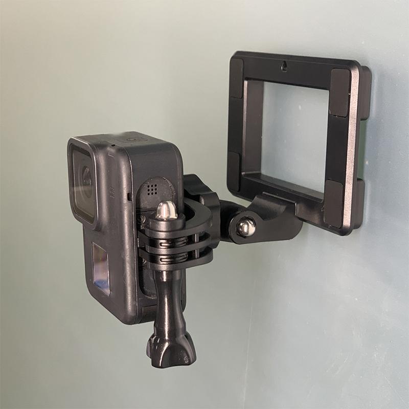 Центральный поворотный адаптер с вращением на 360° для GoPro Hero 12 11 10 9 8 7 6 5 4 Insta360 X2 X3 DJI Osmo аксессуары для экшн-камер