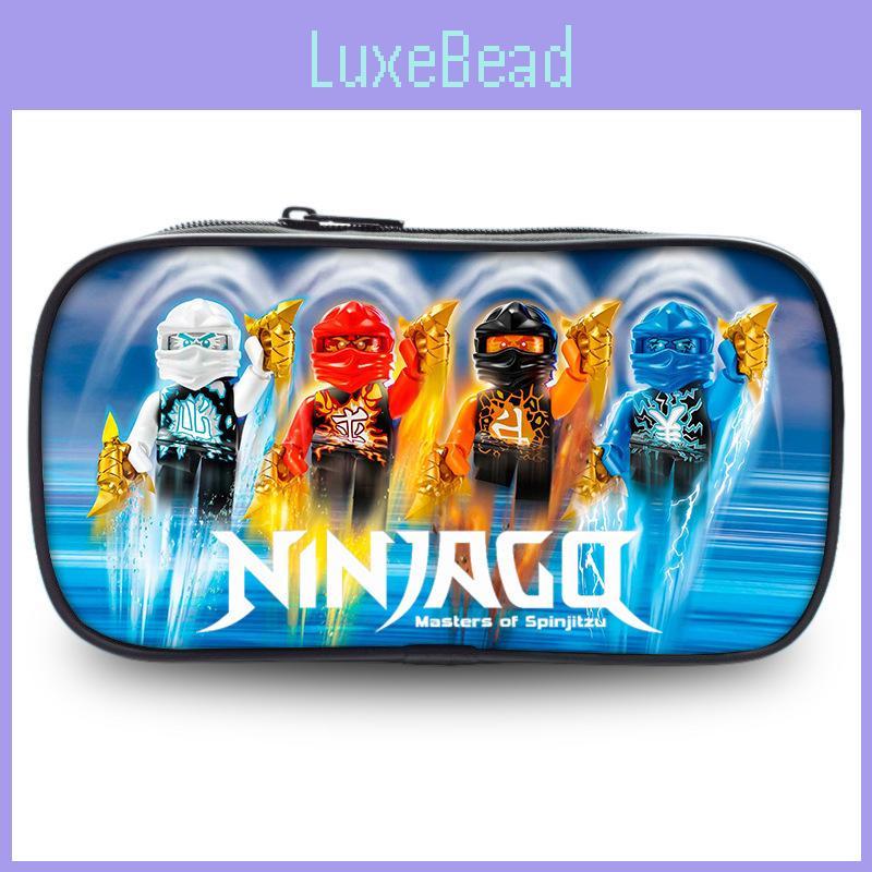 Пенал Ninjago для школьников, изготовленный из нейлона и имеющий отделение для хранения.