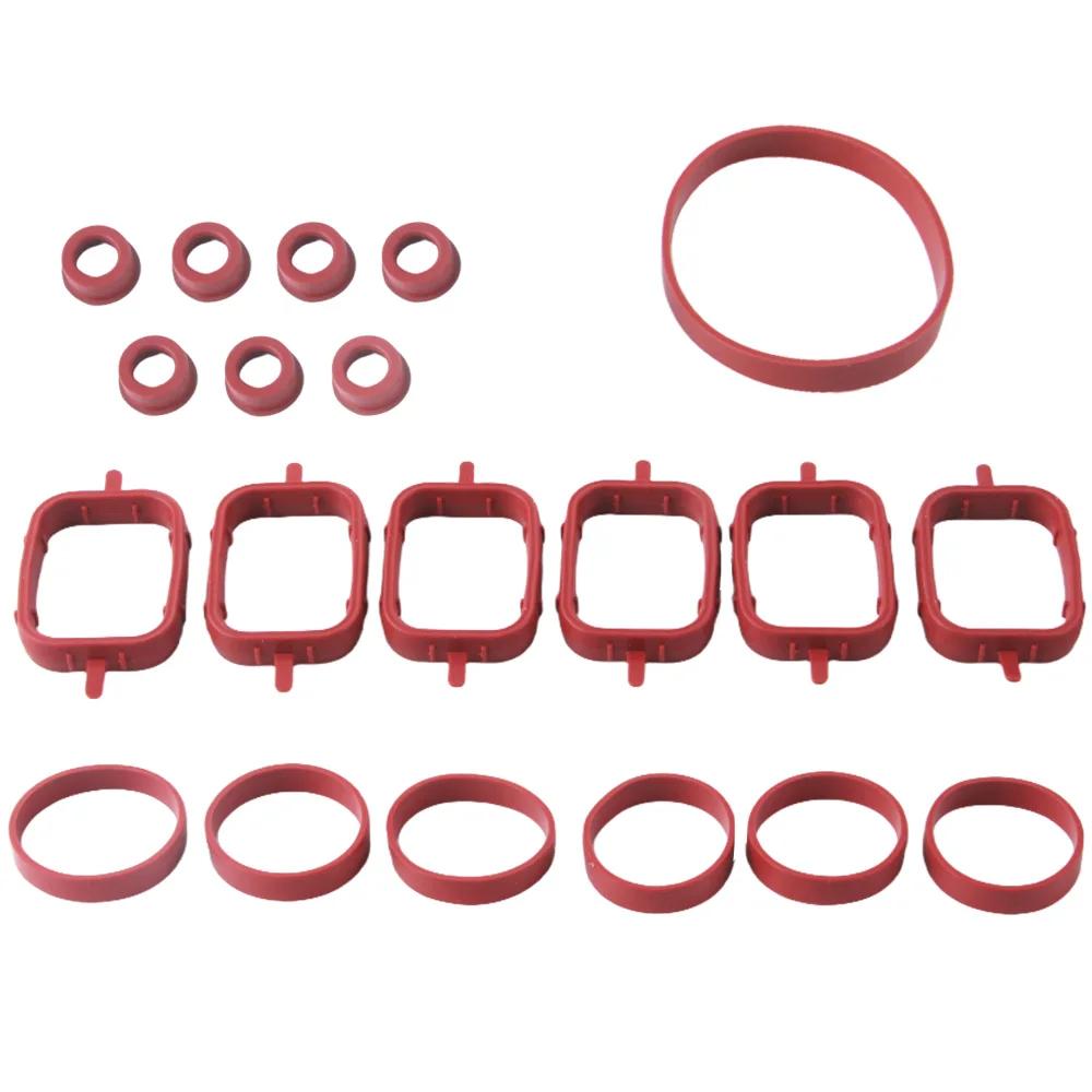 NEW 6 x 33mm Gasket kits for bmw N52 N54 N55 M57 intake manifold OE 11617800585 3.0L 325i 330i 335i 525i 530i X3 X5