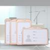 Protector Cover Accessories Metal Clip Vertical Card Cover Card Holder Name Cover Name Tag Holder