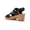 Thom Mcan Women S Comfort Wedge Heel Sandal Siena 01 Black 8tmSr16S1d
