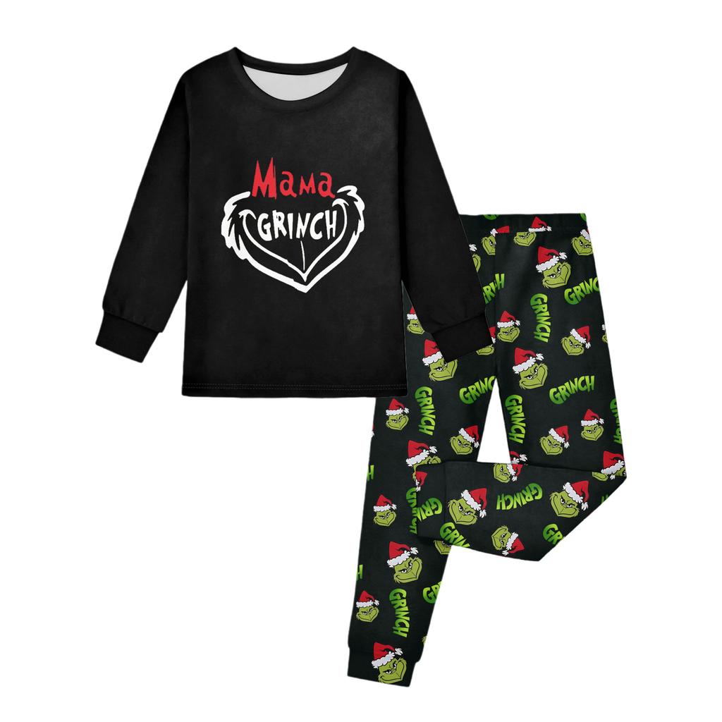 Children's Boys And Girls Thin Two-piece Long-sleeved Pants Two-piece