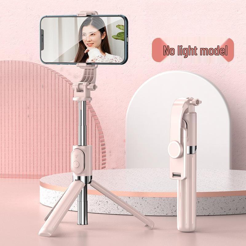 Bluetooth Selfie Stick with Remote, Tripod, Retractable Design & Fill Light for Mobile Streaming