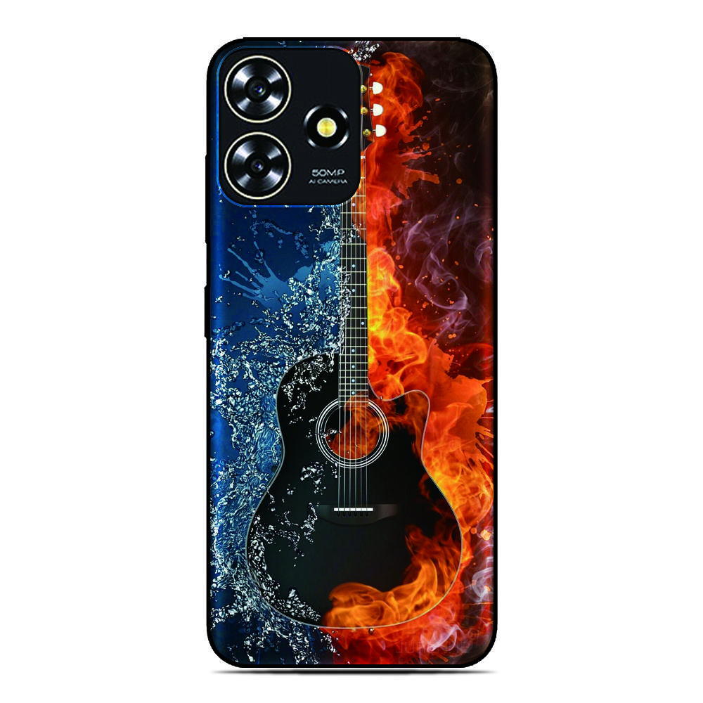 Flame Musica Phone Case For Blackview Wave 9C 8C 6C Shark 9 Color 8 Oscal C80 C70 C60 C30 C20 Pro Flat 2 1C 2C Tiger 13 12 Cover