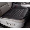 Simple and Wear-resistant Leather, Bamboo Charcoal, Car Seat Cushion, Single Seater, No Backrest, All-season Universal