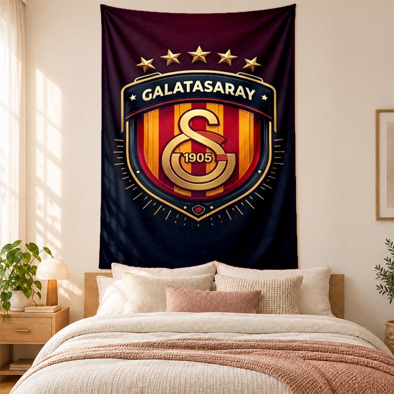Гобелен Galatasaray высокое качество для украшения стен гостиной спальни общежития идеально подходит в качестве настенного искусства для спальни или праздничного подарка