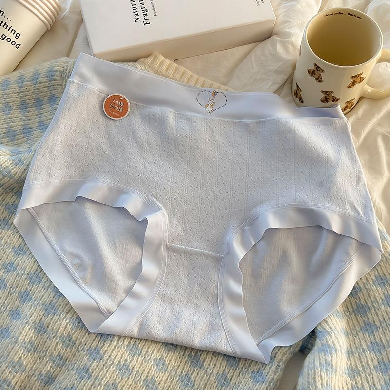 Женские трусики больших размеров, женские трусы с высокой талией, подтяжка живота и бедер, прозрачное простое стильное нижнее белье