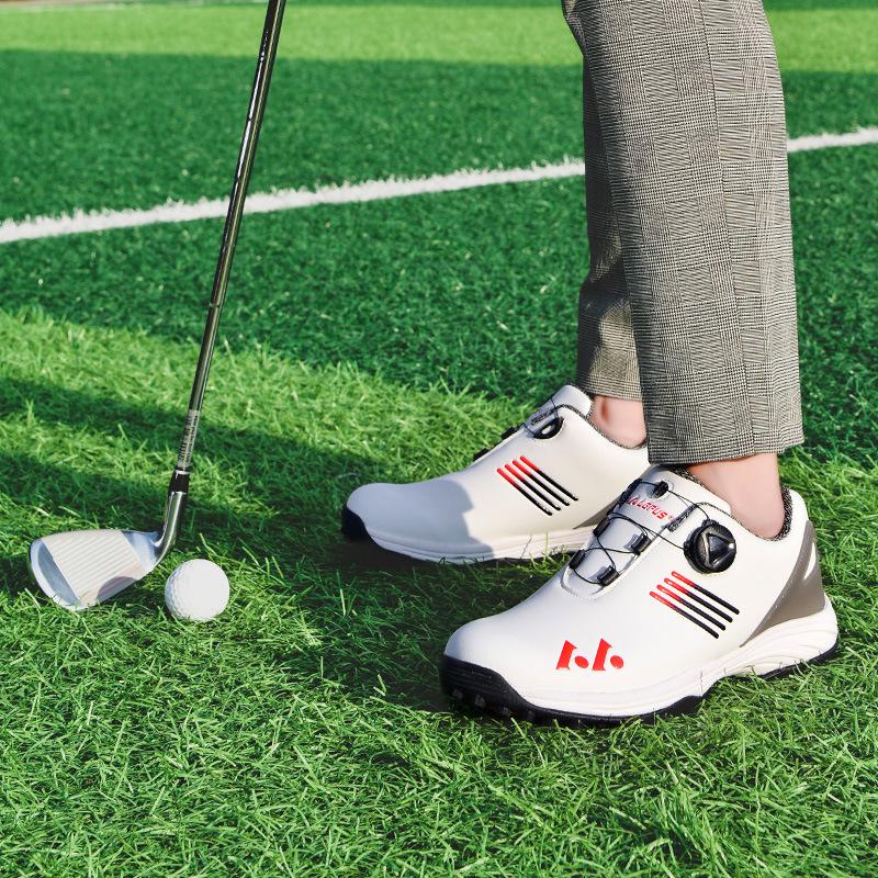 New Golf Fashion Shoes Swivel Belt Lightweight Casual Sports Ball Spikeless Shoes