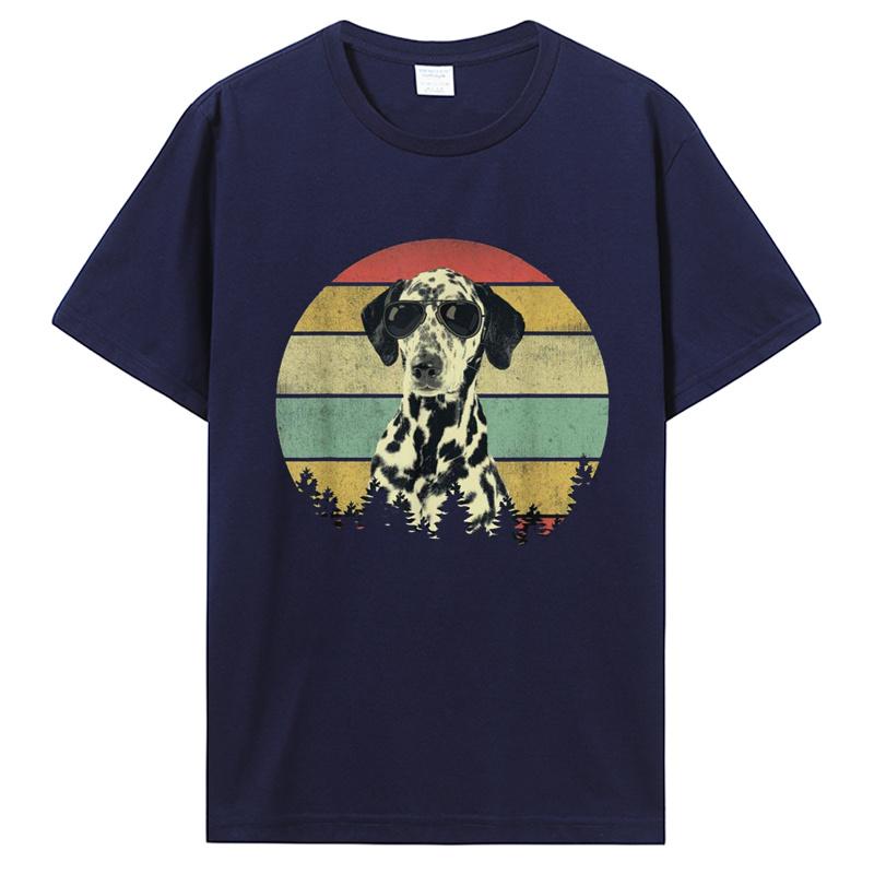Vintage Dalmatian Tshirt Dalmatian Lover Gift Dog Dad Mom T Shirt For Men Women Male Female Girl Tshirts Funny Summer Tees