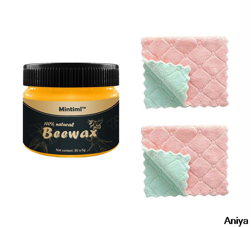 Wood Seasoning Beeswax Household Polishing Furniture Care Wood Furniture Cleaning Polished Chairs Cabinets Wear-Resistant Wax