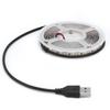 5m 16.4in LED Light Strip 5V USB Powered Strip Lights Strong Adhesive Tape Lights for Bedroom Kitchen Home Decoration