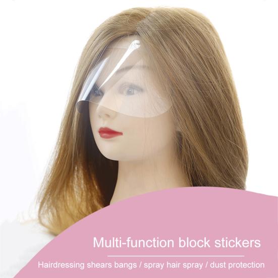 50/100 шт одноразовый лак для стрижки волос клейкая крышка для лица защитный щит