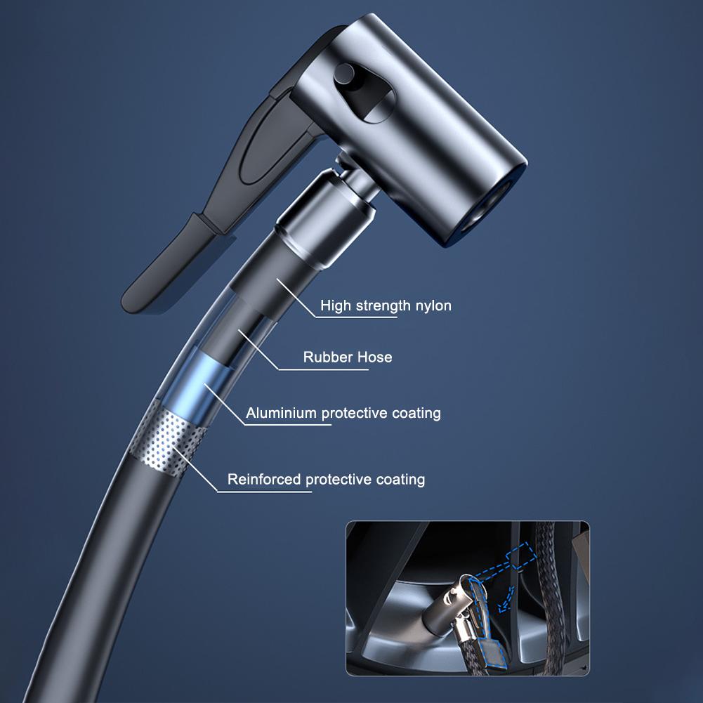 Автомобильный пылесос беспроводной нагнетатель шин светодиодный 9000 Па двухцелевой беспроводной ручной мини-воздуходувка воздуходувка для автомобиля