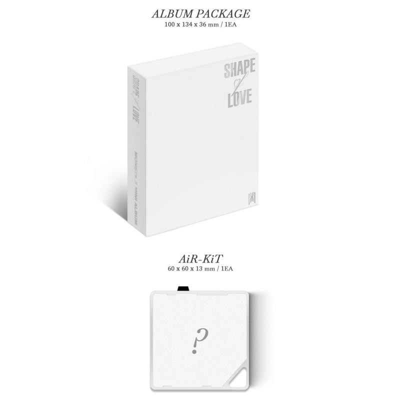Monsta X Комплект SHAPE OF LOVE Ver.