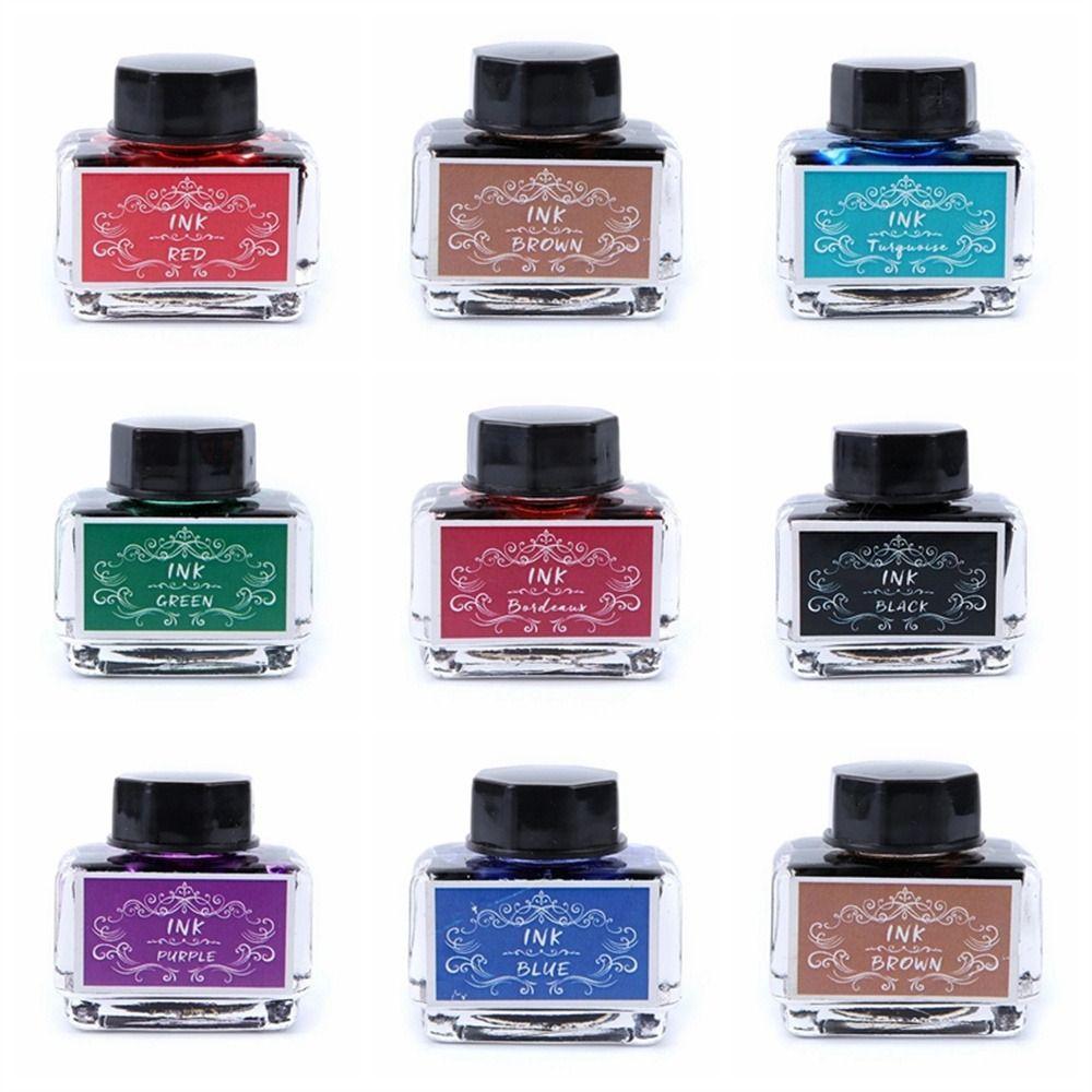 Non-carbon Colorful Ink Painting Fountain Pen Ink School Carbon-free Ink Stationery