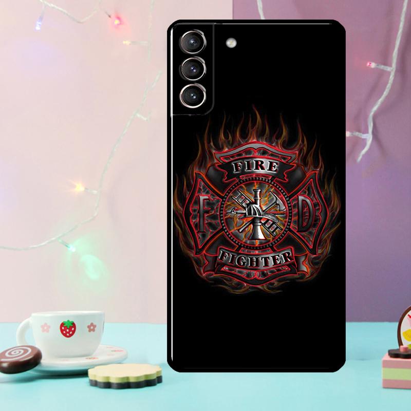 Чехол для телефона Пожарная служба спасения Для Samsung Galaxy S24 Ultra S20 S21 S22 S23 S25 Ultra S9 S10 Plus S24 FE