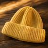 Candy Color Beanie Cap Solid Color Skullies Beanies Fashion Kids Beanie Hat  Autumn Winter