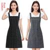 Милый женский водонепроницаемый и маслостойкий хлопковый фартук с поясом - модная одежда для готовки на домашней кухне и рекламная печать