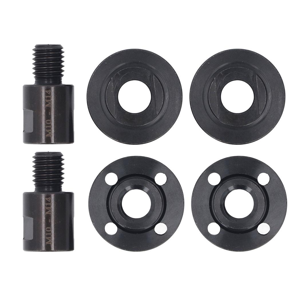 2 комплекта переходников «мама-папа» для угловой шлифовальной машины CVR из стали для использования с отрезным диском и дрелью.