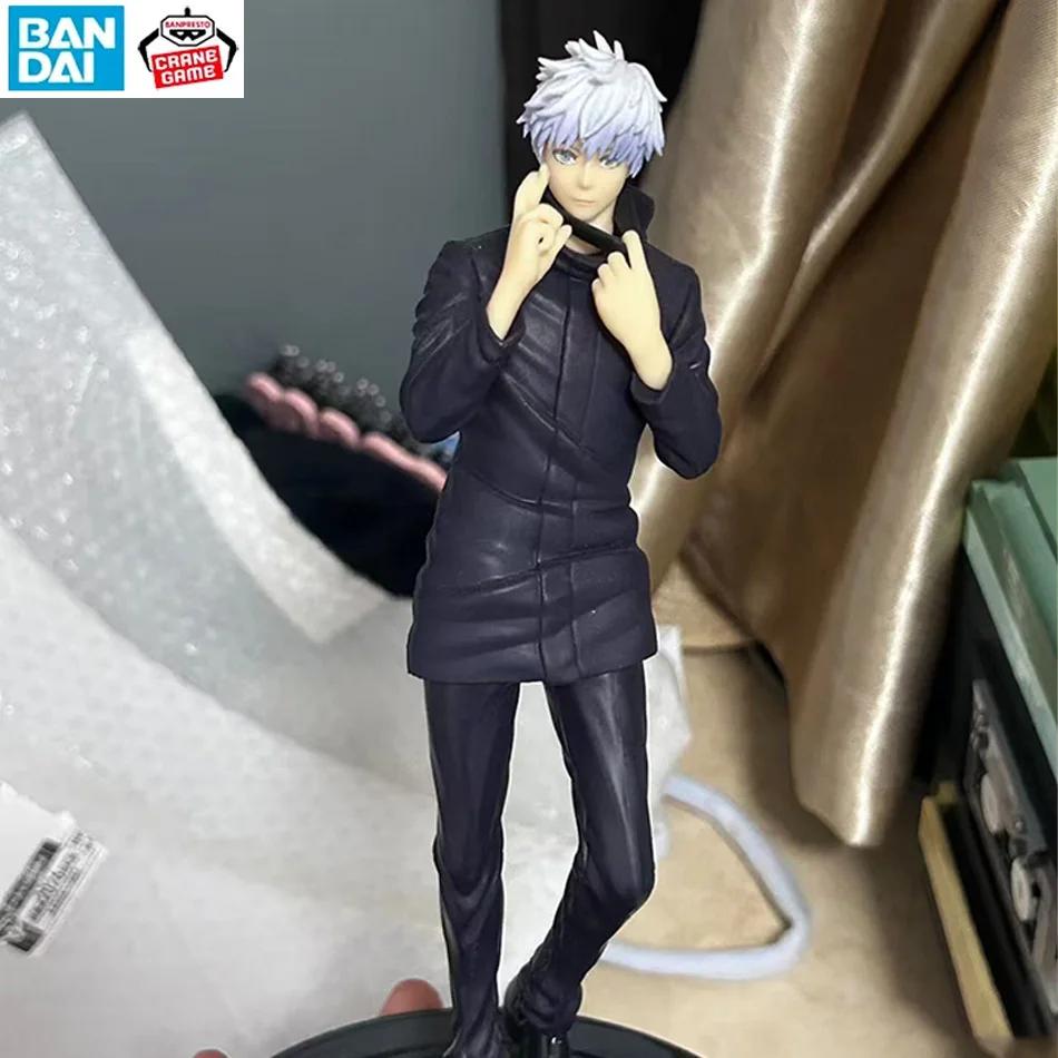 Продано Аниме Фигурка Jujutsu Kaisen Годжо Сатору Фигурка Действия Статуэтка из ПВХ Модель для Коллекционирования Игрушки Подарки