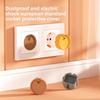 Childproof 2-Pin Outlet Cover - Silicone Socket Protector for European Plugs, Dust & Shockproof Safety Caps