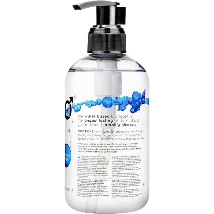 Gel Lubrifiant Intime Original À Base D'Eau Sans Paraben – 250Ml (Lot De 2)[J369]