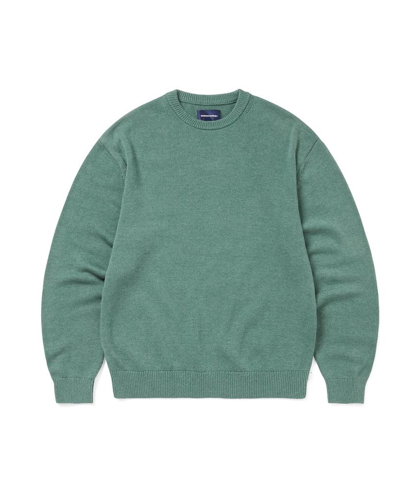 THISISNEVERTHAT Fortuna N-Logo Sweater Teal