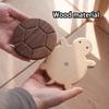 Creative Cute Turtle Insulation Mat Kettle Tea Coaster Tableware Wood Kettle Insulation Mat for Drinks Coffee Cup Table Ornament