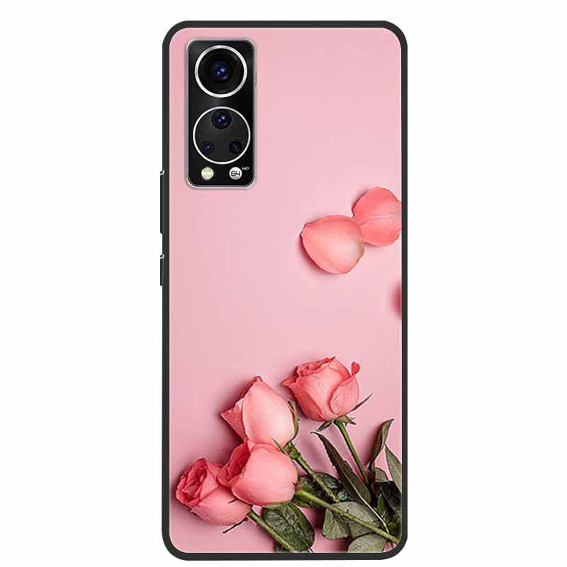 Чехол для телефона ZTE Axon 30 Cover Крутой Волк Лев Тигр Черный Силикон Мягкий Funda Для ZTE Axon 30 Задняя крышка Чехол Axon30 5G Coque