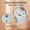 1 Pc Dial Hanging Household Sauna Hygrometer Thermometer for Room Temperature Testing Sauna Thermometer Hygrometer