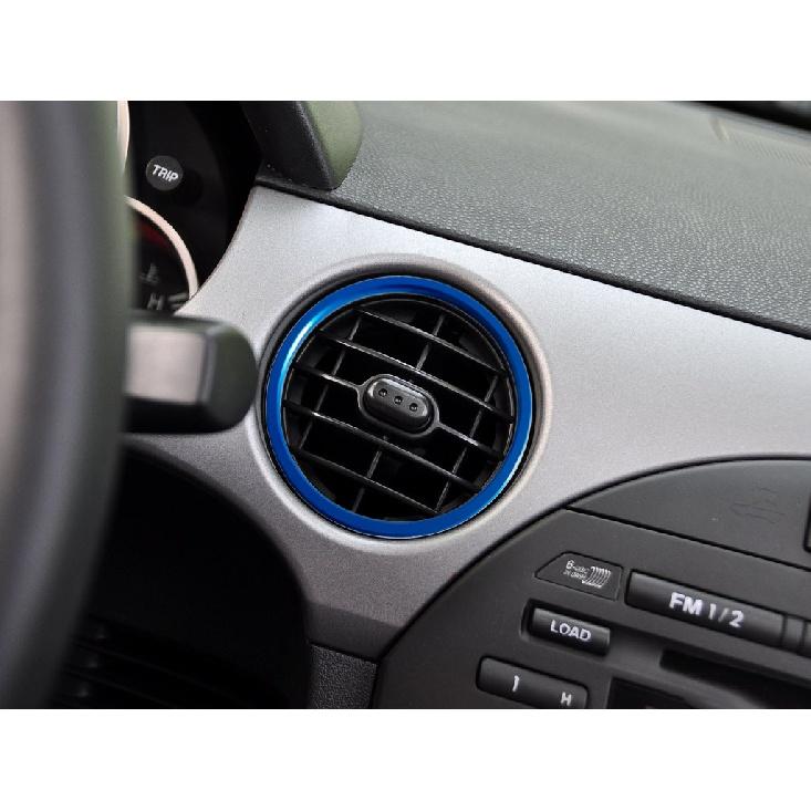 Автомобильная приборная панель кондиционера воздуха выходное кольцо отделка для Mazda MX-5 MX5 RF ND 2009-2015 автомобиль