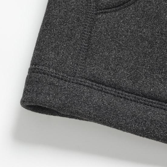 Мужской жилет-пальто с V-образным вырезом, без рукавов, однобортный, жилет с карманами, однотонный, утолщенная бархатная подкладка, ветрозащитный жилет