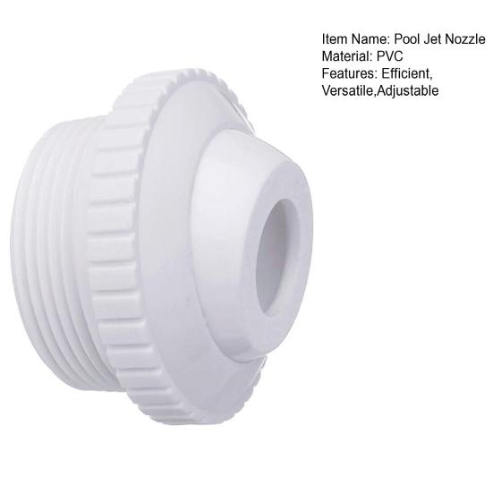 Pool Jet Nozzles 3/4-Inch Pool Eyeball Jet SP1419D Opening Water Directional Flow Inlet Pool Return Jet Fittings Pool Accessories