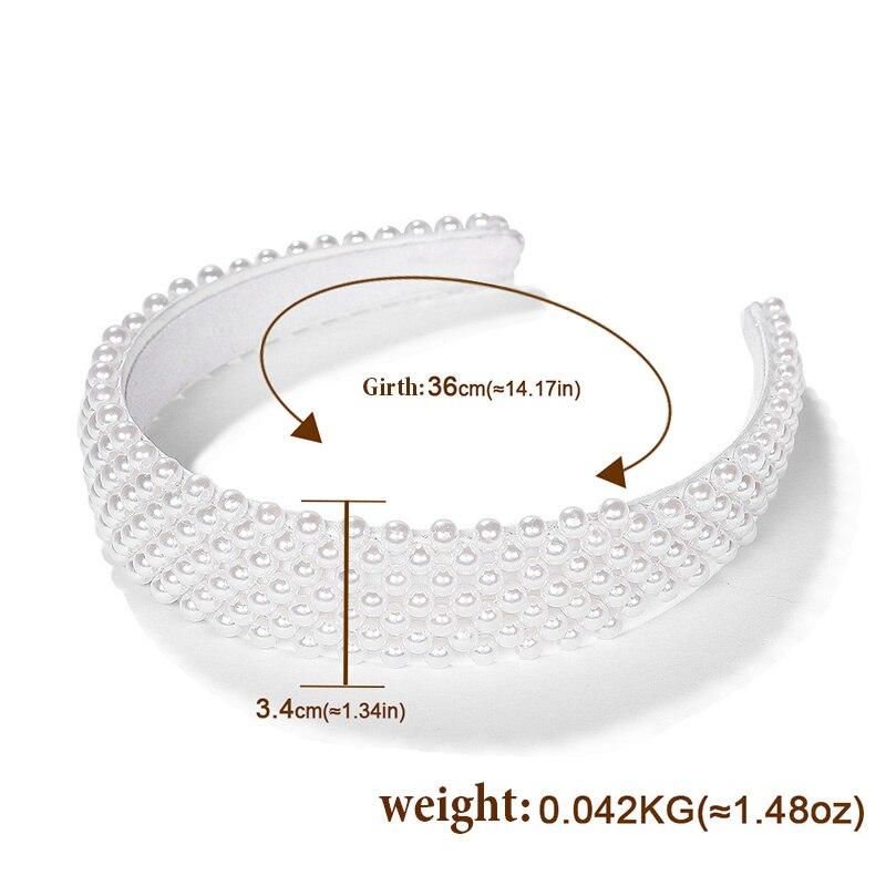 2021 Новый простой геометрический ободок для волос с жемчугом, обруч для волос для женщин и девочек, головной убор с кристаллами, повязка на голову, украшение для волос, модные аксессуары для волос