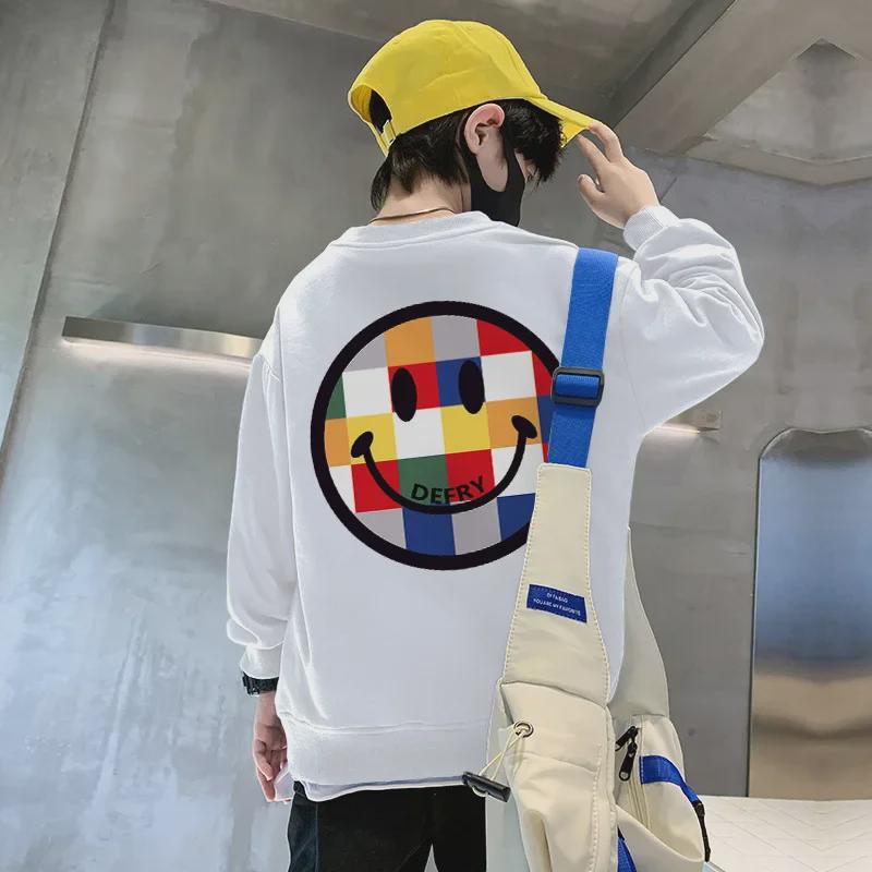 Трендовая толстовка с длинным рукавом для мальчиков - Коллекция уличного стиля Осень/Зима 2023