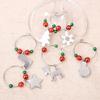 Marker Table Decoration Christmas Decoration Wine Rings Party Accessories Christmas Pendants