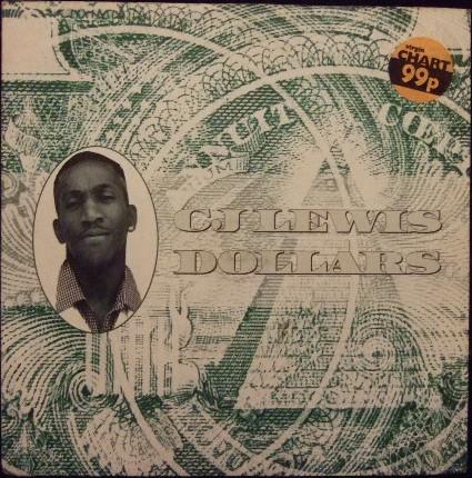 7inch Record C.J. LEWIS Dollars BMI023 BLACK MARKET IN 1994 UK Reggae Ska Dub Used