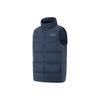 Li Ning Fitness Series Stand Collar Logo Letter Non-Stretch Down Vest Men Vests AMRV077-6