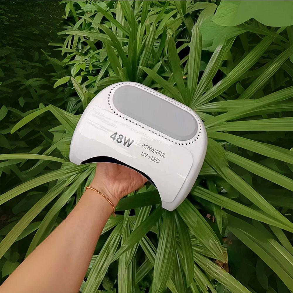 IBelieve Professional Dual Chip UV+LED Lamp 48W Быстрое отверждение Сушилка для ногтей Timing Luminaria Лак Затвердевание Ongles Маникюрная лампа