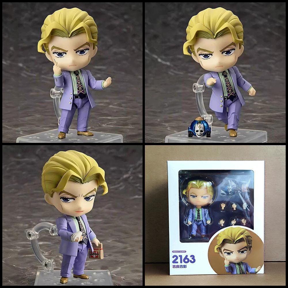 Набор Фигурок Аниме JoJo's Bizarre Adventure Фигурки Действия Сменные Лица Подвижные Суставы Коллекционные с Артикулируемой Позируемой Детальной Масштаб