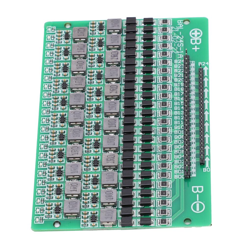 Плата активного баланса батареи 24-строчная тройная железо-литиевая 2.0+2.54 2-рядный штыревой модуль