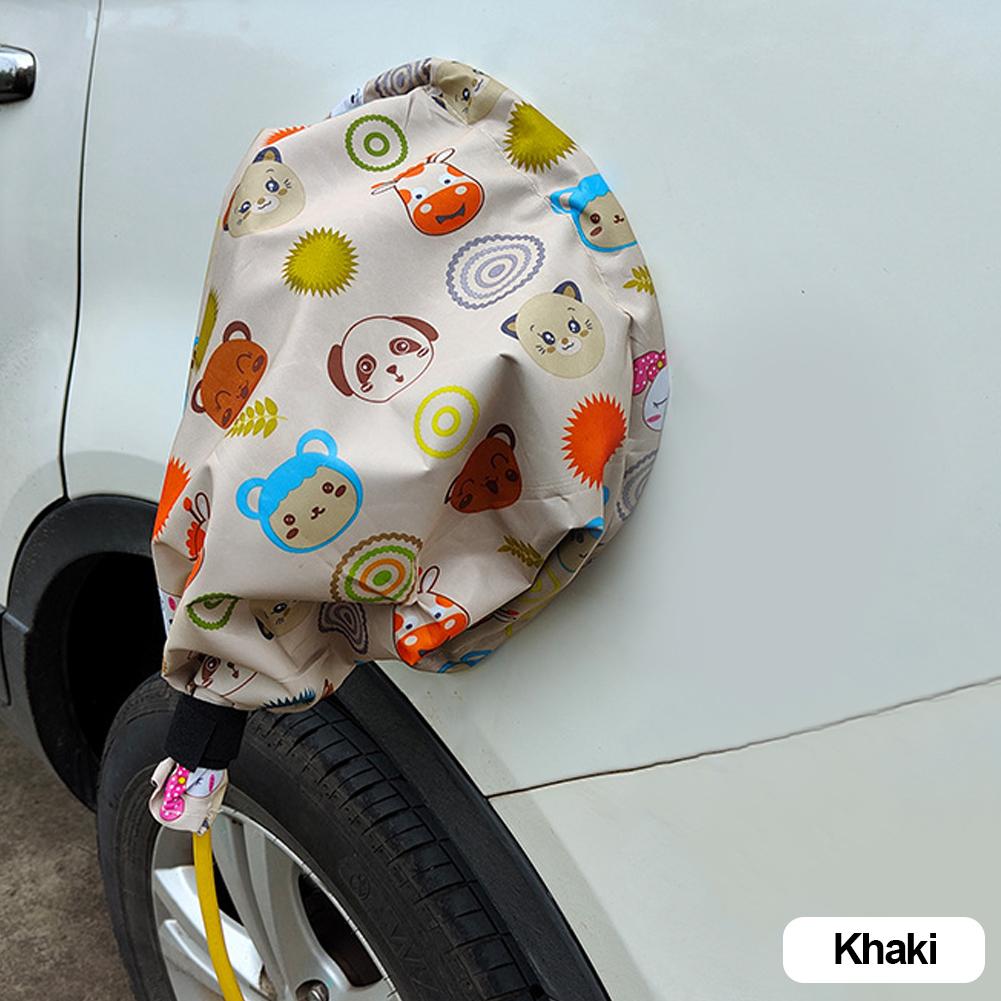 EV Charger Plug Port Cover Magnetic 360 Degree All-round Waterproof Dustproof Beautiful Charger Protector for Electric Car