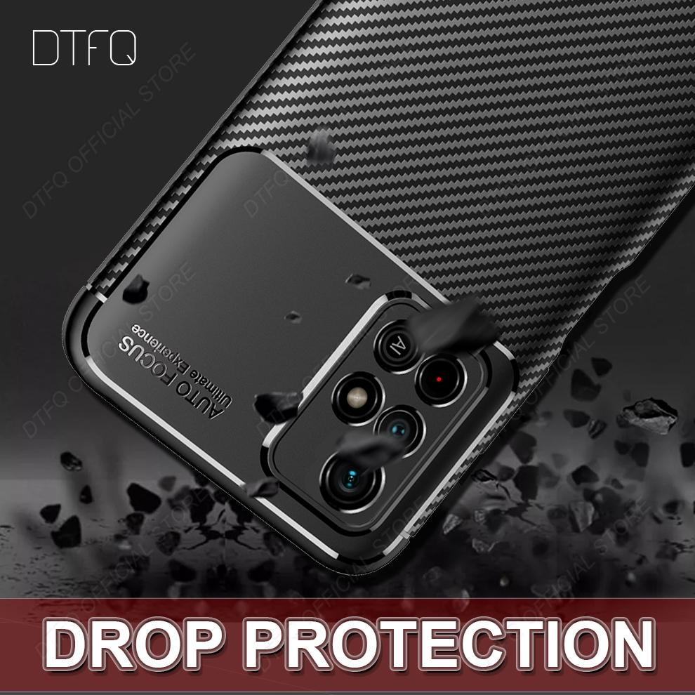 Для POCO M4 Pro чехол из углеродного волокна, противоударный чехол для POCO X3 Pro, матовый силиконовый чехол Funda Coque для POCO M4 Pro 5G POCO X4 Pro