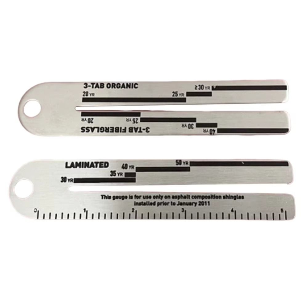 High Hardness Shingle Gauge Stainless Steel Pitch Gauge Tool Roof Measuring Tool  Roofing