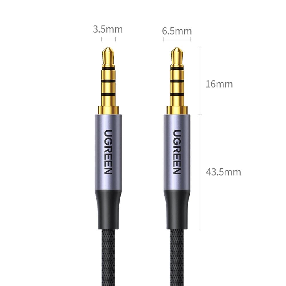 Ugreen Cable Aux Cable Mini Jack 3.5Mm (Male) - Mini Jack 3.5Mm (Male) 3M Black (Av183)