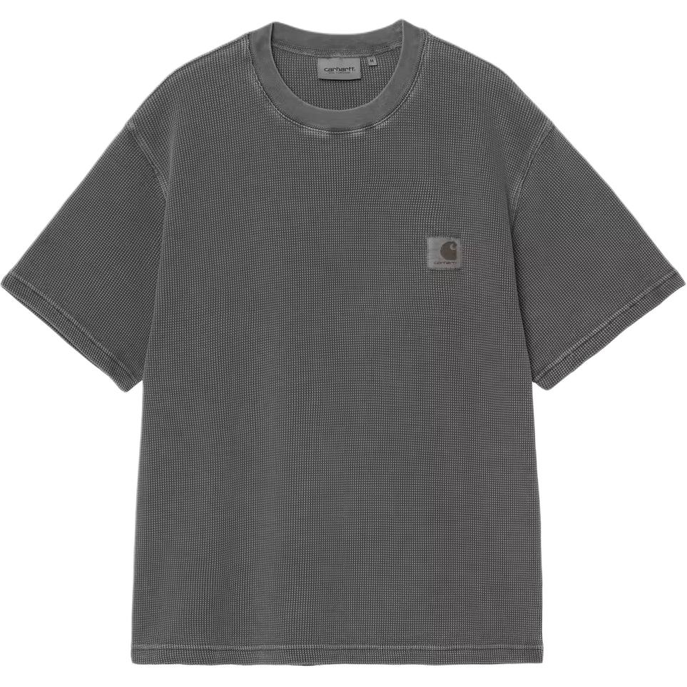 Carhartt WIP SS26 Летняя вафельная футболка Nelson Мужские Топы I036185-89-GD