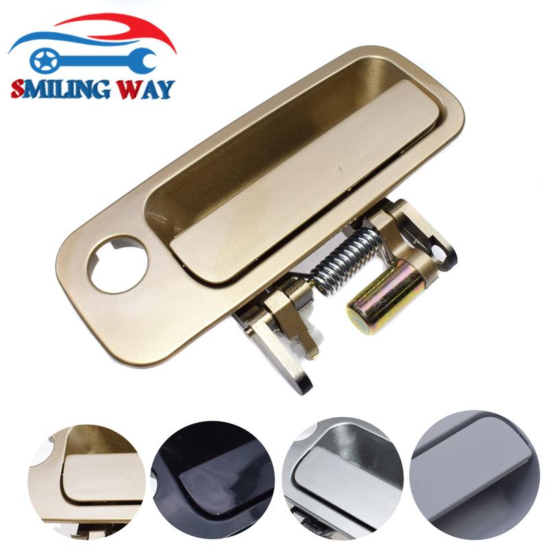 SMILING WAY Наружная дверная ручка Передняя правая Для Toyota Camry 1997 1998 1999 2000 2001 Черный, Бежевый, Серебристый, Белый № 69210AA010