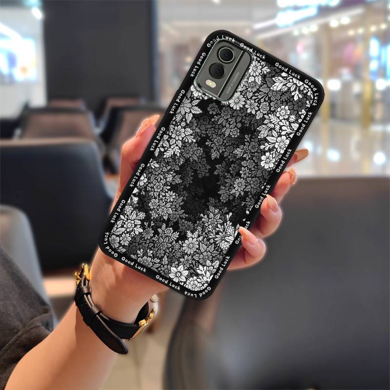 Водонепроницаемый чехол для телефона с граффити для Nokia C32, защитный чехол из ТПУ с рисунком, силиконовый, прочный, милый, противоударный
