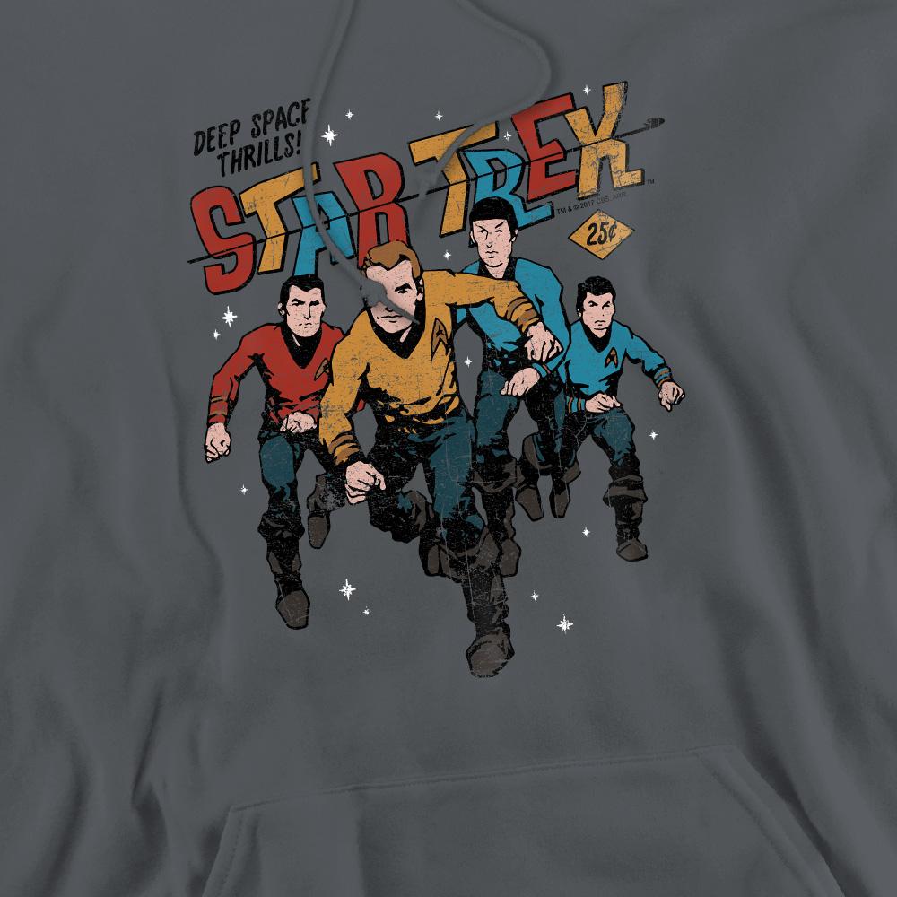 STAR TREK Mens Deep Space Thrills Hoodie